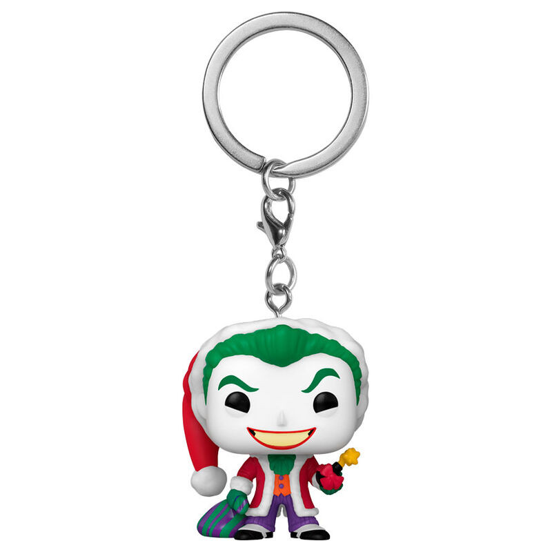 Llavero Pocket POP DC Comics Holiday The Joker Exclusive